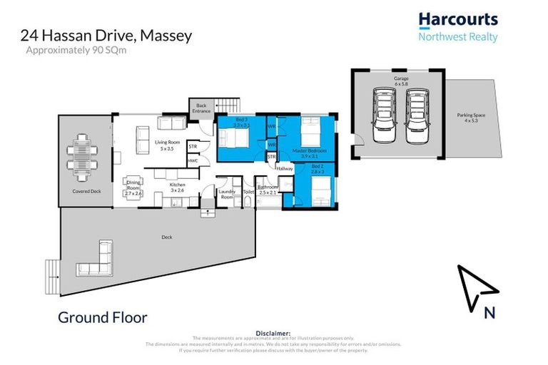 Photo of property in 24 Hassan Drive, Massey, Auckland, 0614