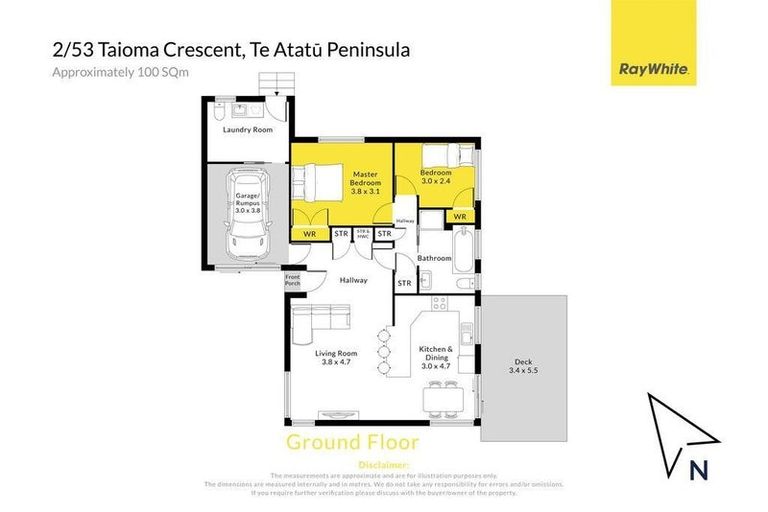 Photo of property in 2/53 Taioma Crescent, Te Atatu Peninsula, Auckland, 0610
