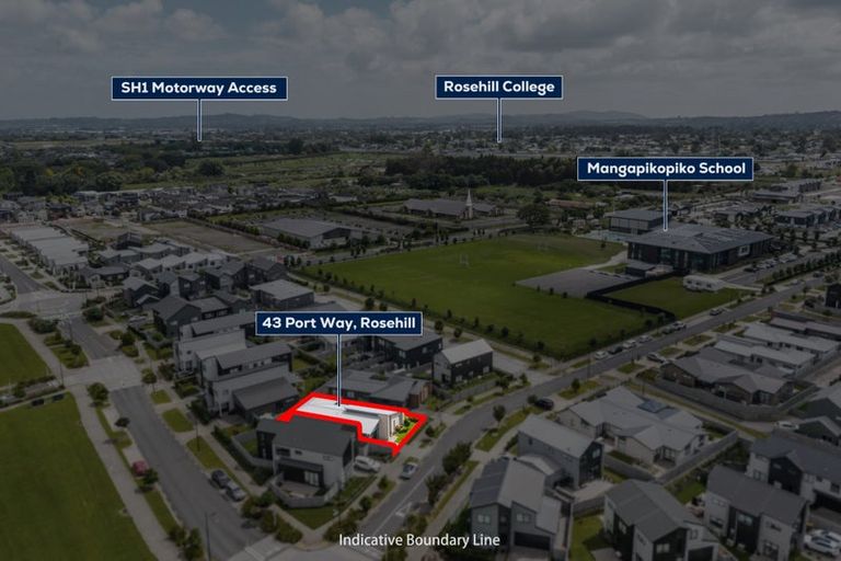 Photo of property in 43 Port Way, Rosehill, Papakura, 2113