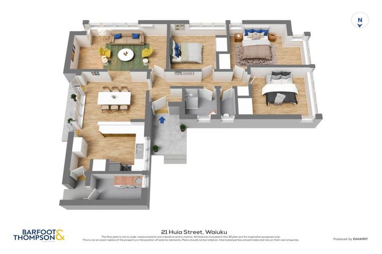 Photo of property in 21 Huia Street, Waiuku, 2123