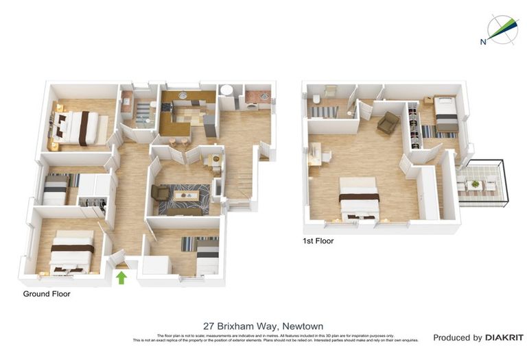 Photo of property in 27 Brixham Way, Newtown, Wellington, 6021