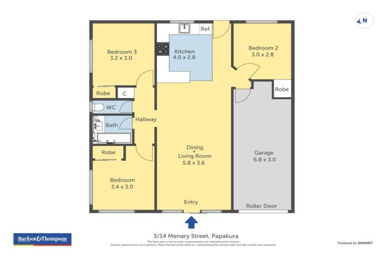 Photo of property in 3/14 Menary Street, Papakura, 2110