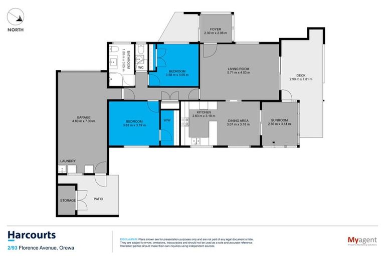 Photo of property in 2/93 Florence Avenue, Orewa, 0931