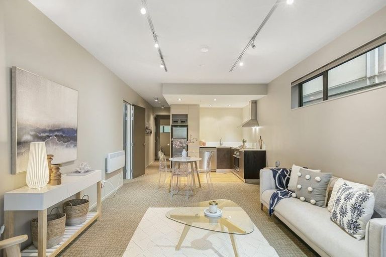 Photo of property in Revolucion Apartments, 105/28s Torrens Terrace, Mount Cook, Wellington, 6011