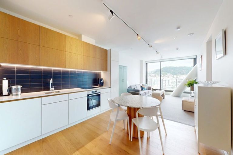 Photo of property in Victoria Lane Apartments, 808/161 Victoria Street, Te Aro, Wellington, 6011