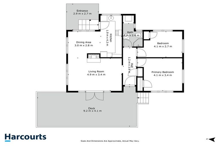 Photo of property in 1/16a Bardia Street, Belmont, Auckland, 0622