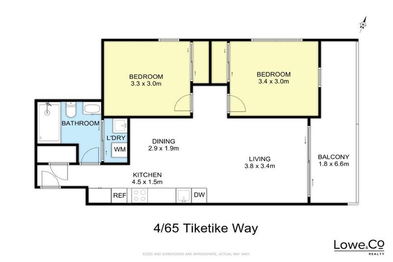 Photo of property in 4/65 Tiketike Way, Brooklyn, Wellington, 6021