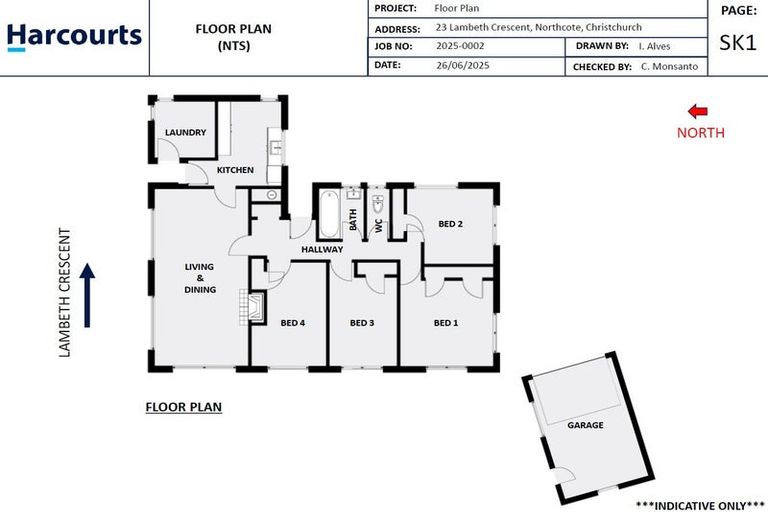 Photo of property in 23 Lambeth Crescent, Northcote, Christchurch, 8052