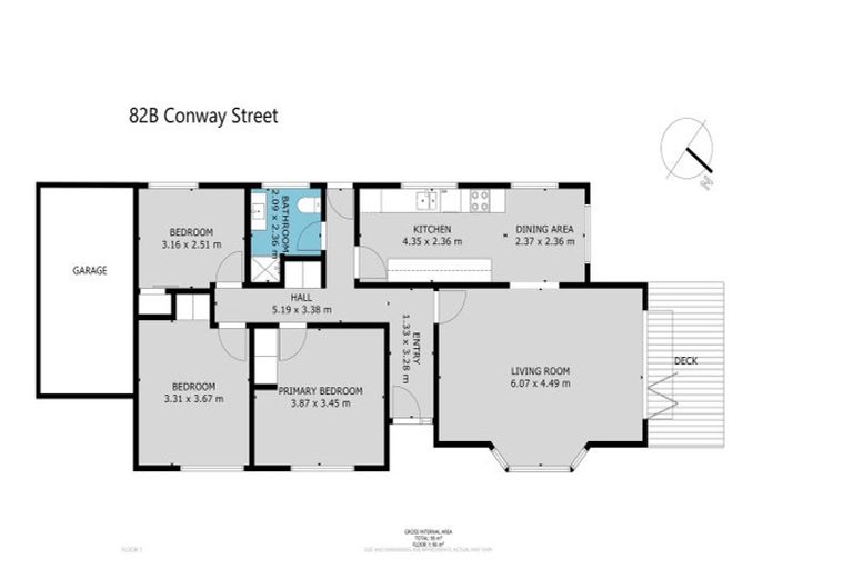 Photo of property in 83 Conway Street, Somerfield, Christchurch, 8024
