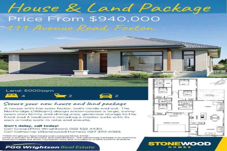 Photo of property in 111 Avenue Road, Foxton, 4891