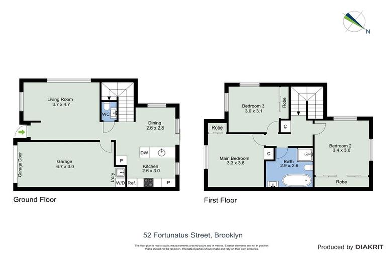 Photo of property in 52 Fortunatus Street, Brooklyn, Wellington, 6021