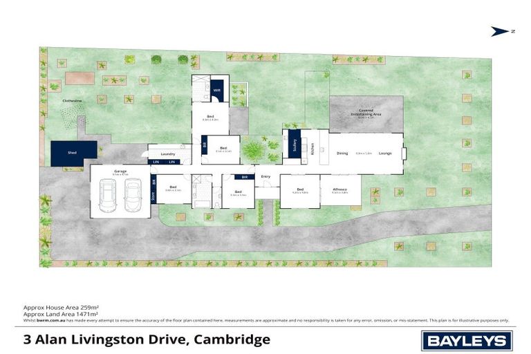Photo of property in 3 Alan Livingston Drive, Cambridge, 3434