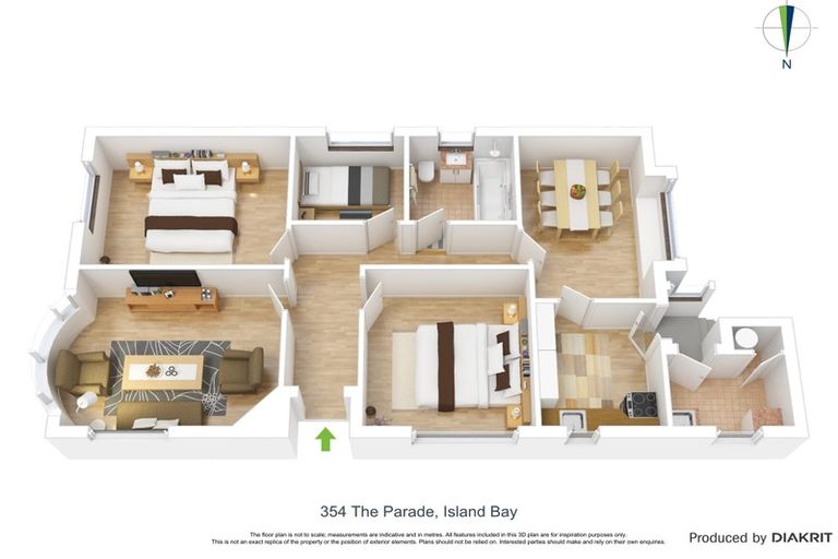 Photo of property in 354 The Parade, Island Bay, Wellington, 6023