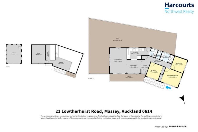Photo of property in 21 Lowtherhurst Road, Massey, Auckland, 0614