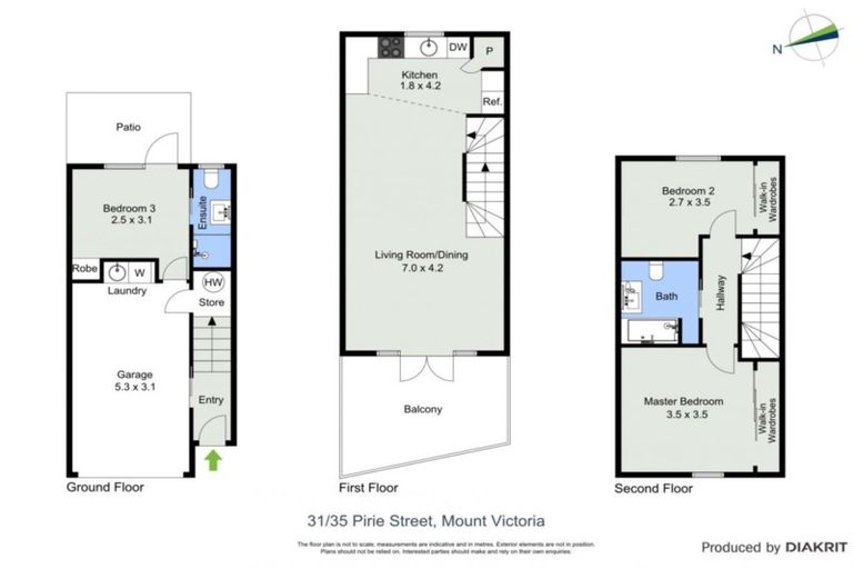 Photo of property in Pirie Street Townhouses, 31/35u Pirie Street, Mount Victoria, Wellington, 6011