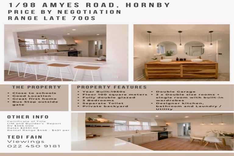 Photo of property in 98 Amyes Road, Hornby, Christchurch, 8042