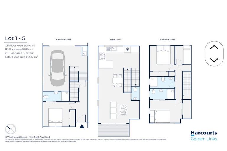 Photo of property in 5a Agincourt Street, Glenfield, Auckland, 0629