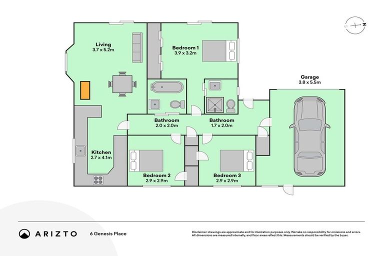 Photo of property in 6 Genesis Place, Flat Bush, Auckland, 2019