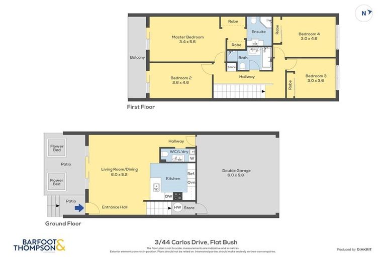 Photo of property in 3/44 Carlos Drive, Flat Bush, Auckland, 2016