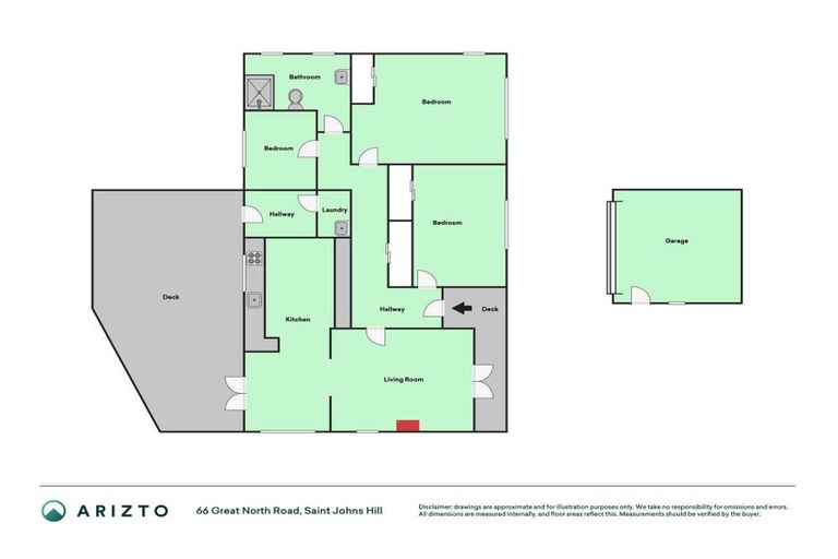 Photo of property in 66 Great North Road, Saint Johns Hill, Whanganui, 4500