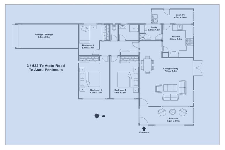 Photo of property in 3/522 Te Atatu Road, Te Atatu Peninsula, Auckland, 0610