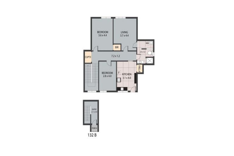 Photo of property in 132 Wallace Street, Mount Cook, Wellington, 6021