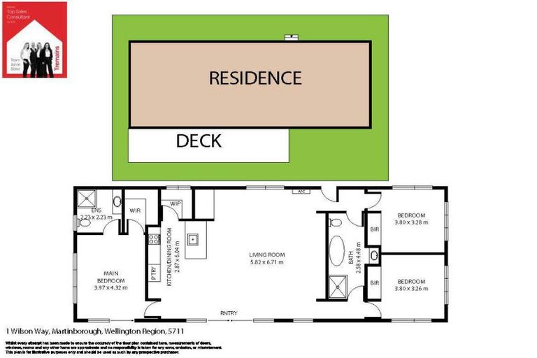 Photo of property in 1 Wilson Way, Martinborough, 5711