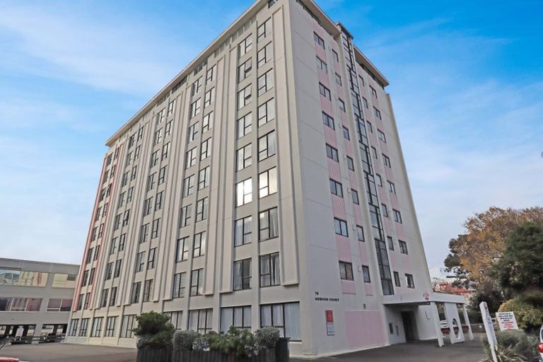 Photo of property in Hobson Court Flats, 23/70u Hobson Street, Thorndon, Wellington, 6011