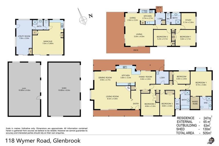 Photo of property in 118a Wymer Road, Glenbrook, Waiuku, 2681