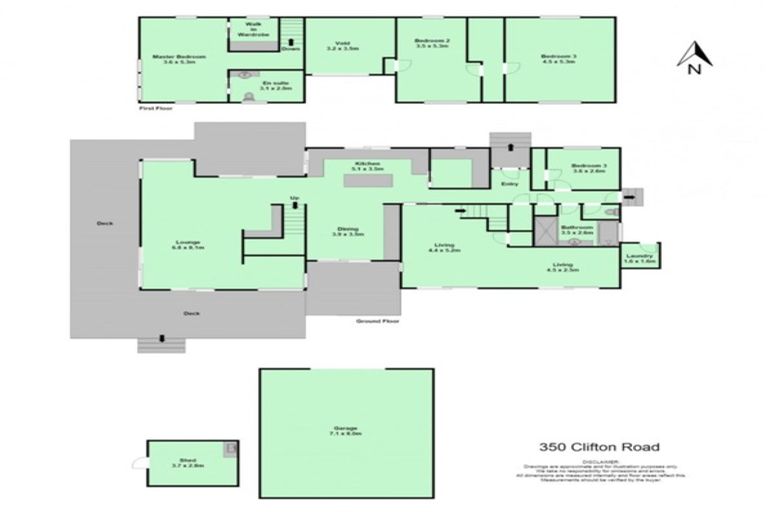 Photo of property in 350 Clifton Road, Whitford, Howick, 2571