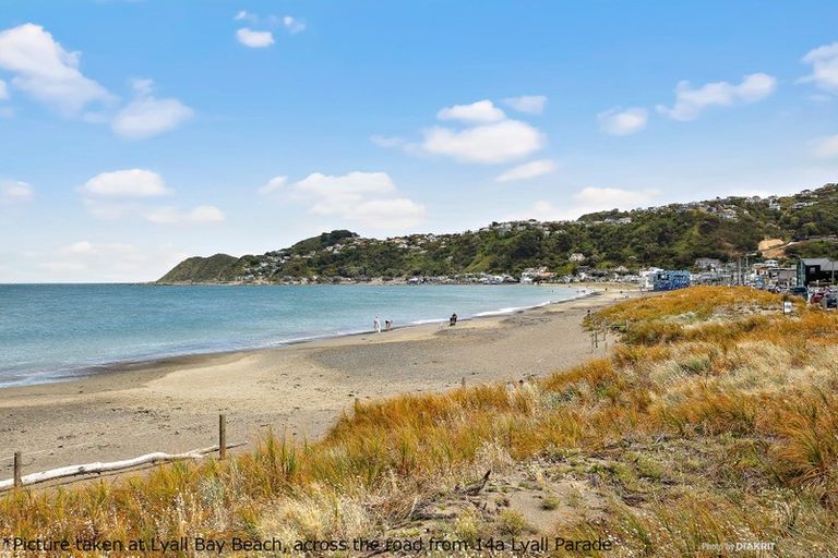 Photo of property in 14a Lyall Parade, Lyall Bay, Wellington, 6022