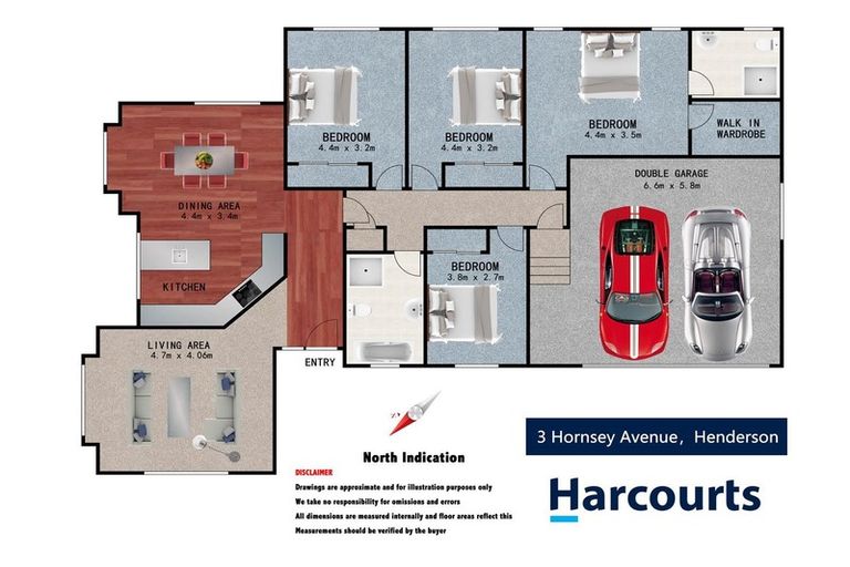 Photo of property in 3 Hornsey Avenue, Henderson, Auckland, 0612