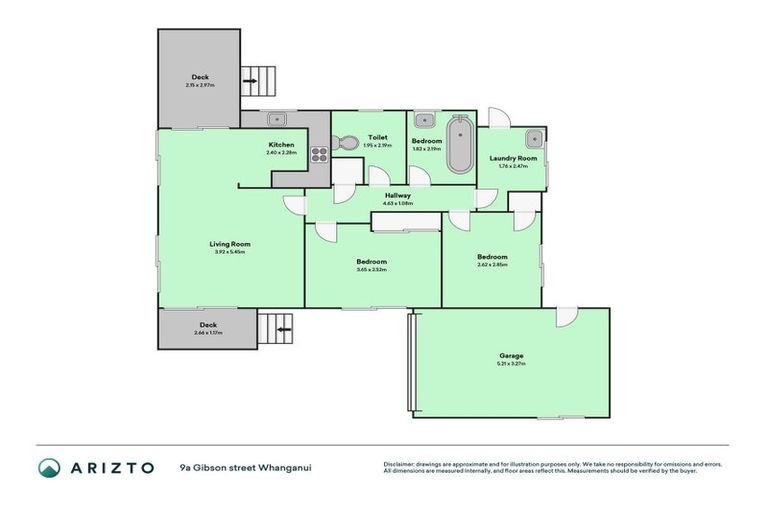 Photo of property in 9a Gibson Street, Aramoho, Whanganui, 4500