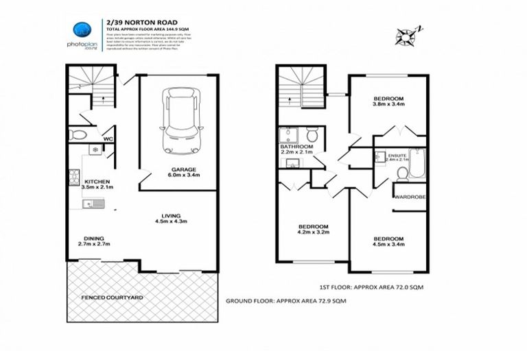 Photo of property in 39u2 Norton Road, Frankton, Hamilton, 3204