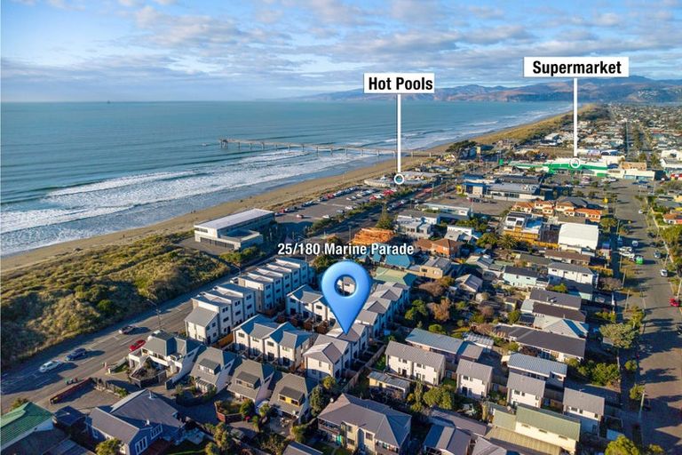 Photo of property in 25/180 Marine Parade, New Brighton, Christchurch, 8083