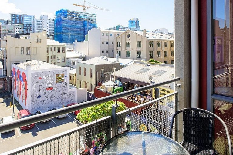 Photo of property in Hannahs Corner, 27/8 Leeds Street, Te Aro, Wellington, 6011