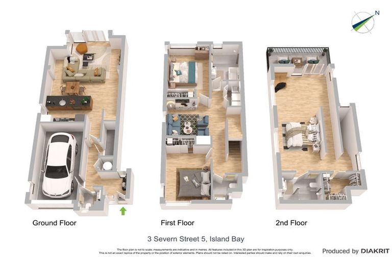 Photo of property in 5/3 Severn Street, Island Bay, Wellington, 6023