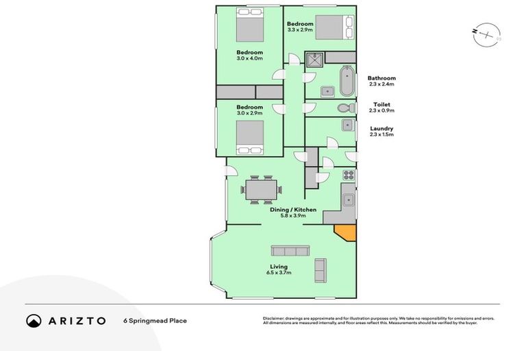 Photo of property in 6 Springmead Place, Hornby, Christchurch, 8042