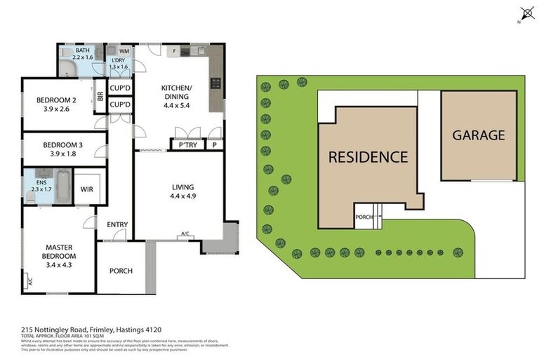 Photo of property in 215 Nottingley Road, Frimley, Hastings, 4120
