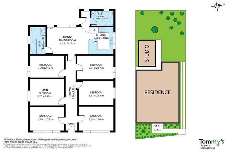 Photo of property in 78 Wallace Street, Mount Cook, Wellington, 6021