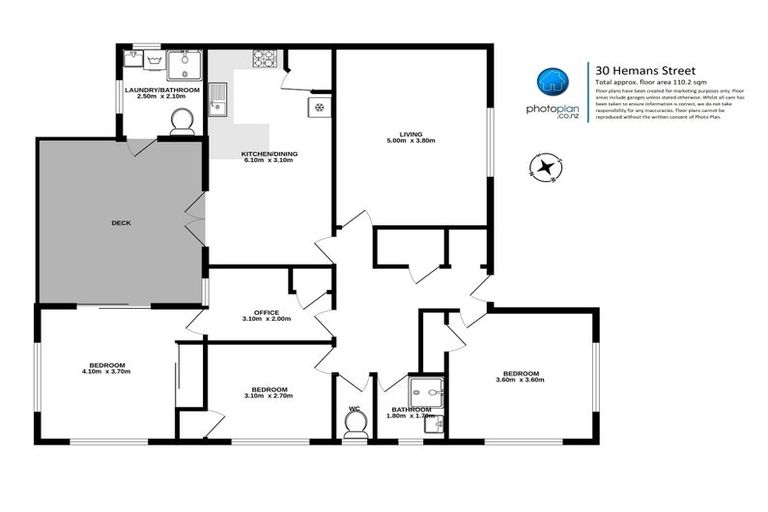 Photo of property in 30 Hemans Street, Leamington, Cambridge, 3432