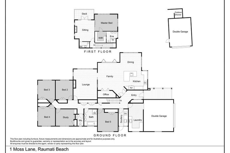Photo of property in 1 Moss Lane, Raumati Beach, Paraparaumu, 5032