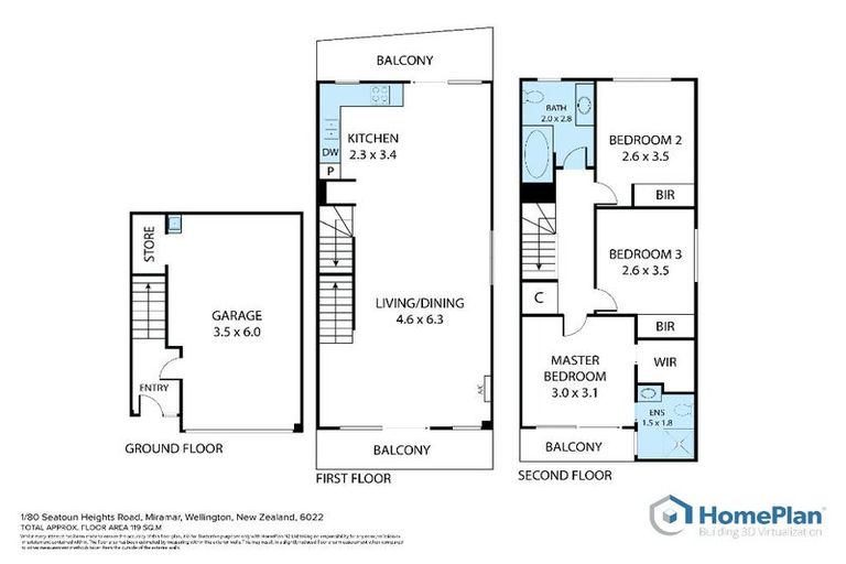 Photo of property in 1/80 Seatoun Heights Road, Seatoun, Wellington, 6022