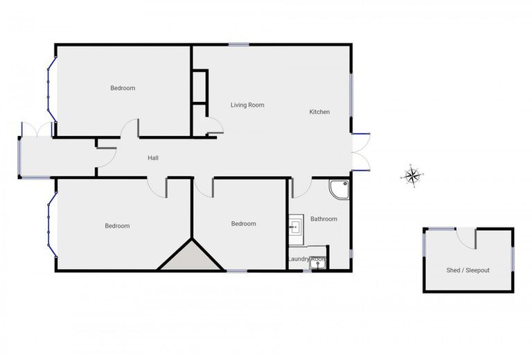 Photo of property in 44 Patten Street, Avonside, Christchurch, 8061
