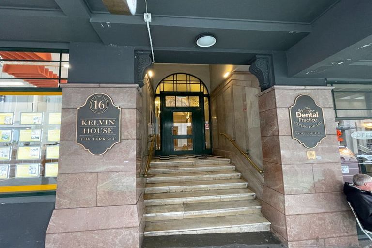 Photo of property in Kelvin House, 1g/16 The Terrace, Wellington Central, Wellington, 6011