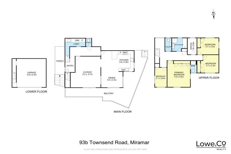 Photo of property in 93a Townsend Road, Miramar, Wellington, 6022
