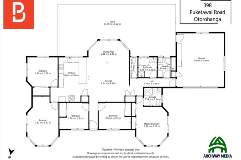 Photo of property in 398 Puketawai Road, Otorohanga, 3976