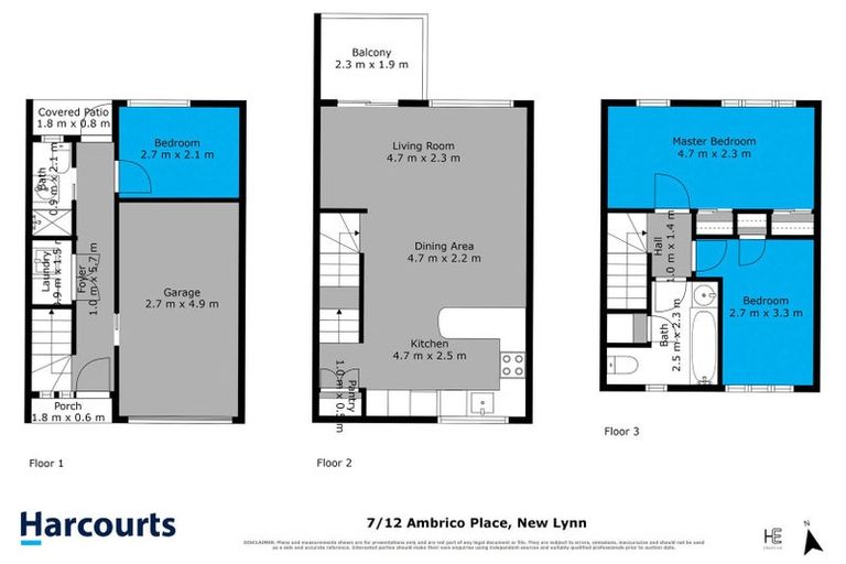 Photo of property in Lynn Park Terrace, 7/12 Ambrico Place, New Lynn, Auckland, 0600