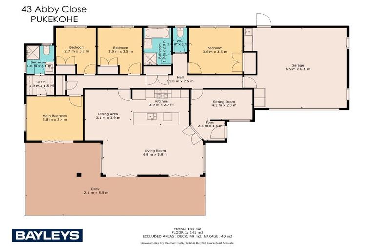 Photo of property in 43 Abby Close, Pukekohe, 2120