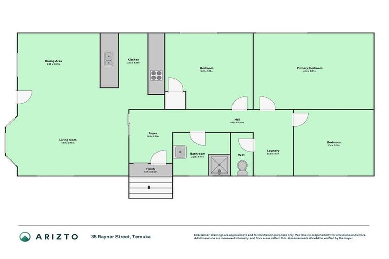 Photo of property in 35 Rayner Street, Temuka, 7920